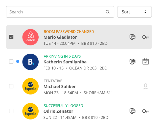 Virtual Front Desk Client Request